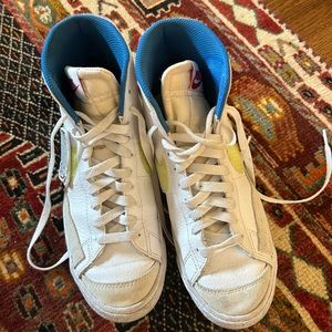 COPY - Women’s Nike Blazer Neon White Blue Velcro